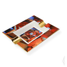 Load image into Gallery viewer, Parejo Red Abstract Cigar Ashtray
