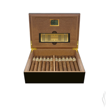 Load image into Gallery viewer, Parejo Cigar Humidor African warriors Dark Brown
