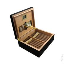 Load image into Gallery viewer, Parejo Cigar Humidor African warriors Dark Brown
