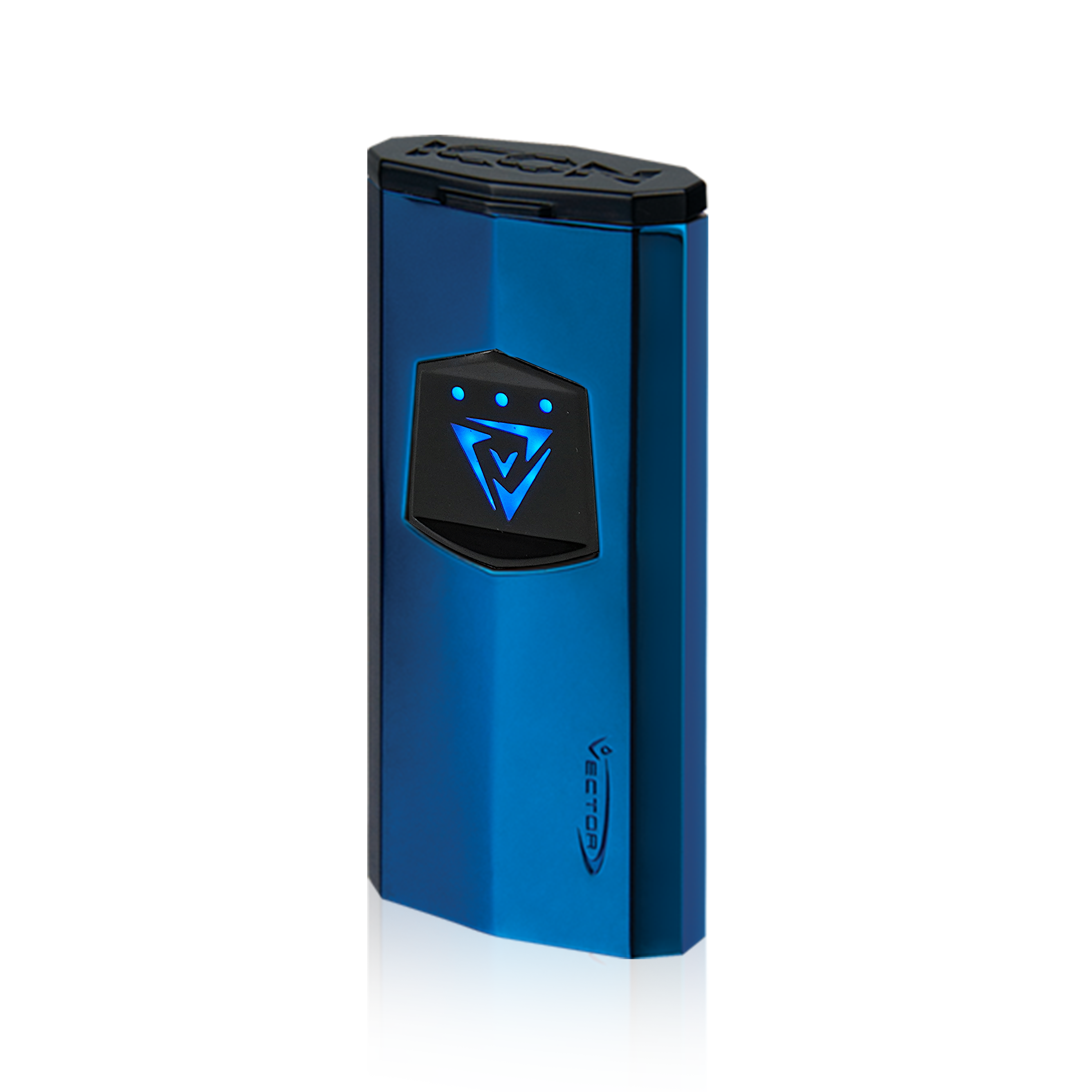 Vector ICON Series High Quality Lighter - Sparkle Blue