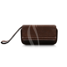 Load image into Gallery viewer, Jemar Pipe Leather Bag - Brown
