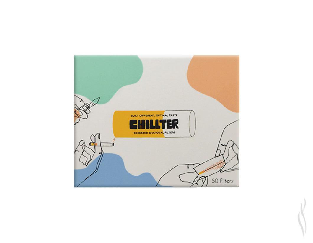 Chillter Charcoal Filters- Pack of 50 filters