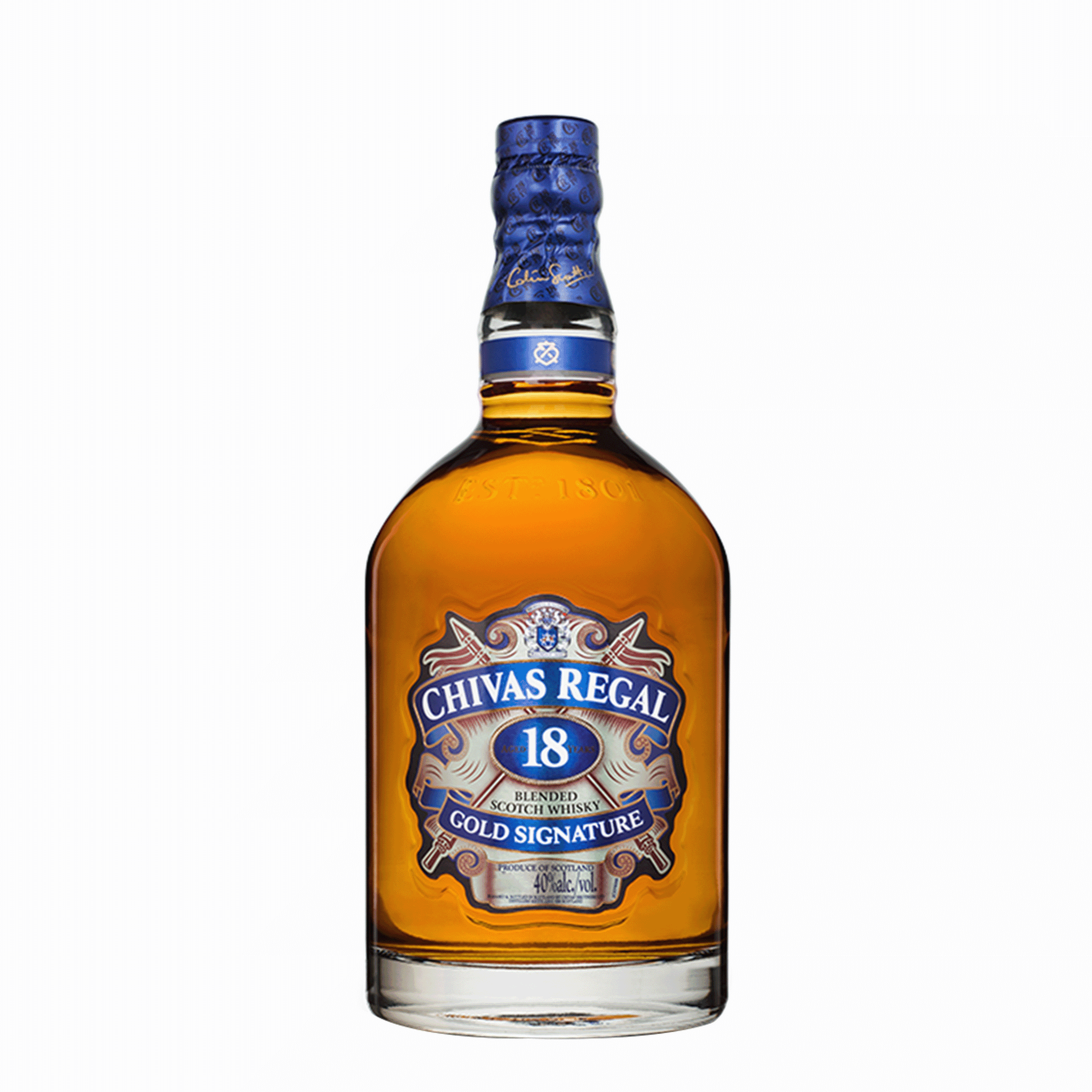 Chivas 18Y Gold Signature 1L – Akiki's Cigars