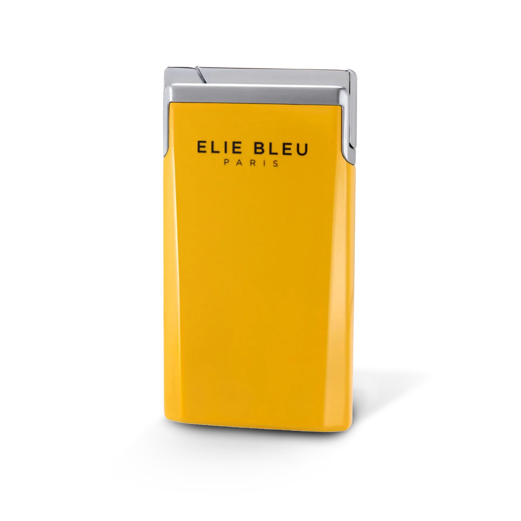 Elie Bleu J-15 Cigar Lighter Jet Flame yellow Lacquer