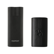 Load image into Gallery viewer, ST Dupont Leather Cigar Case 2C  Behike - Black
