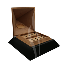 Load image into Gallery viewer, SKRLN Deluxe Pyramid Lacquer Humidor
