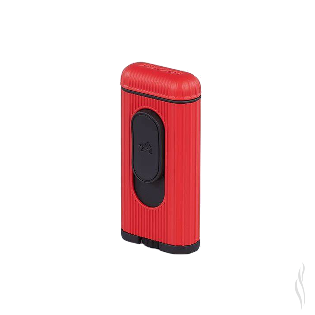 Xikar Hedron Lighter - Red & Black