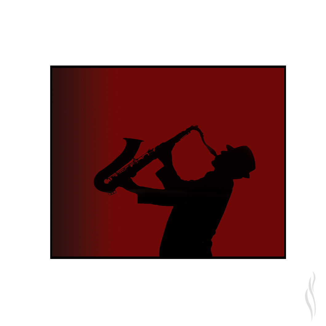 Parejo Cigar Humidor Jazz Red Design