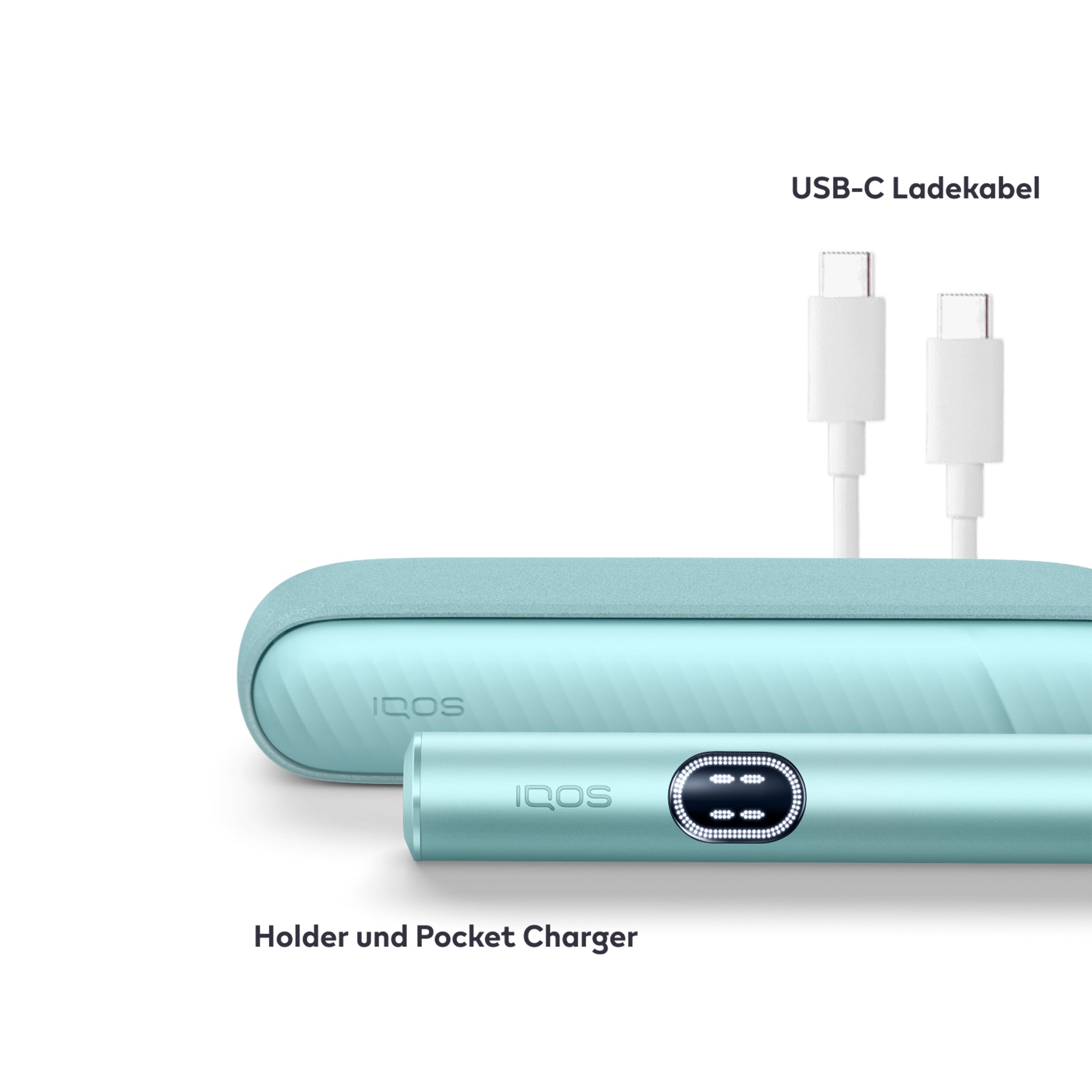 IQOS ILUMA i Breeze Blue  Akiki's Cigars