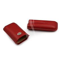 Charger l&#39;image dans la galerie, Jemar Silver G Red Cowhide Leather Case - 2C
