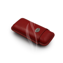 Charger l&#39;image dans la galerie, Jemar Silver G Red Cowhide Leather Case - 2C
