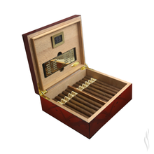 Load image into Gallery viewer, Parejo Cigar Humidor Jazz Red Design
