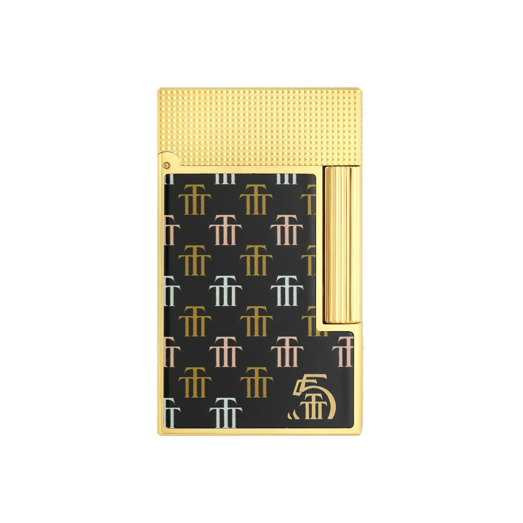 S.T. Dupont Ligne 2 Lacquered Lighter - Trinidad Black