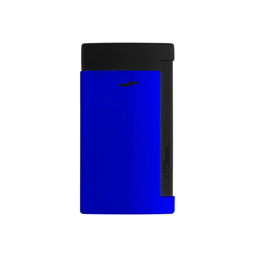 S.T. Dupont Slim 7 Lacquered Lighter - Neon Blue