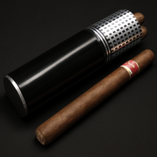 Load image into Gallery viewer, Aficionados Cigar Tube Case With Hygrometer
