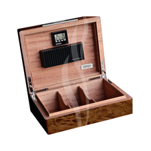 Charger l&#39;image dans la galerie, Prometheus Milano Series Humidor Walnut 50C
