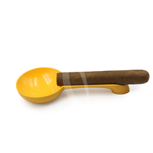 Load image into Gallery viewer, Stainless Steel Cigar Spoon Ashtray - Yellow
