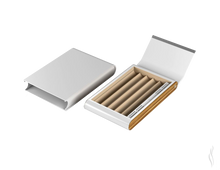 Charger l&#39;image dans la galerie, Hf Travel Humidor White For 10 Cigars
