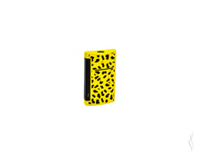 Load image into Gallery viewer, S.T. Dupont Minijet Leopard Yellow Lacquer Lighter
