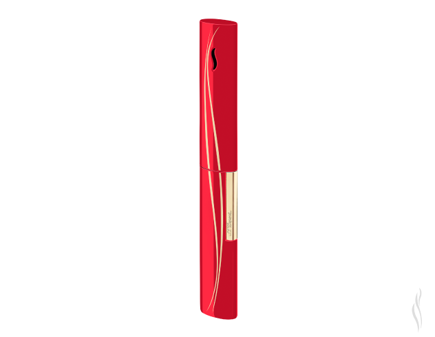 S.T. Dupont The Wand Lighter Red/Gold