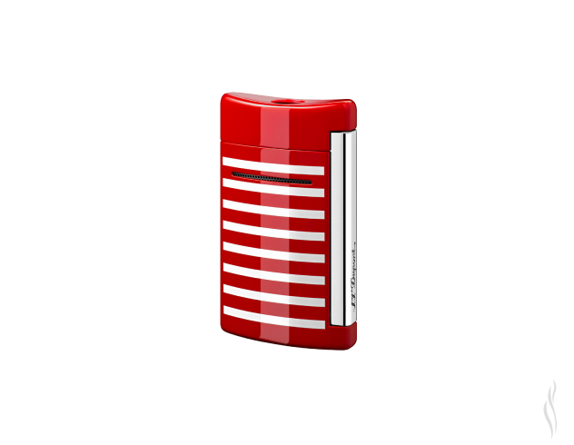 S.T. Dupont Minijet Red/White Stripes