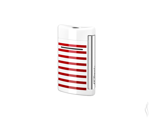 S.T. Dupont Minjet White/Red Stripes