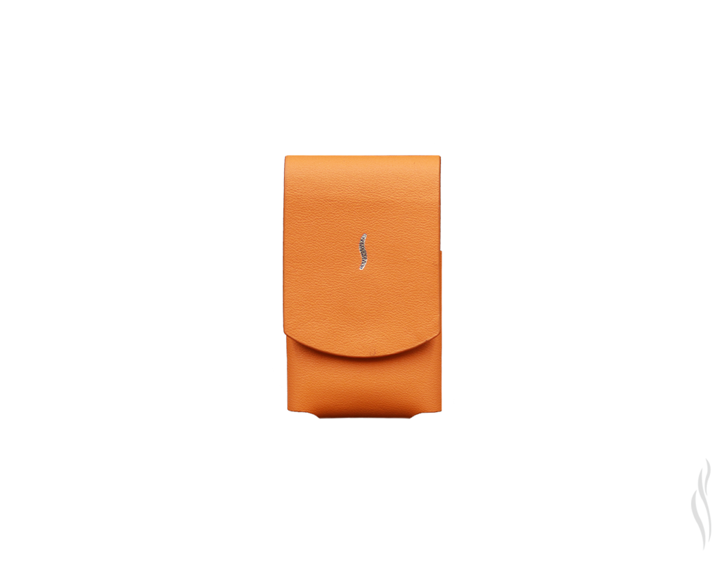 S.T. Dupont Lighter Case 183052 Minijet Orange Leather