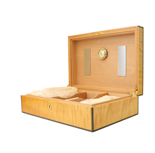 Charger l&#39;image dans la galerie, Elie Bleu Humidor &quot;Che&quot; Yellow Sycamore 110Cig
