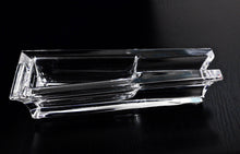 Load image into Gallery viewer, Prometheus Ashtray Trapezio Clear Crystal 1C
