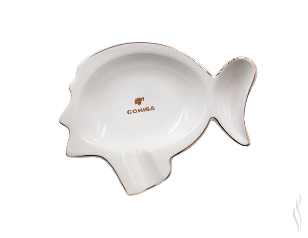 Cohiba White Ashtray