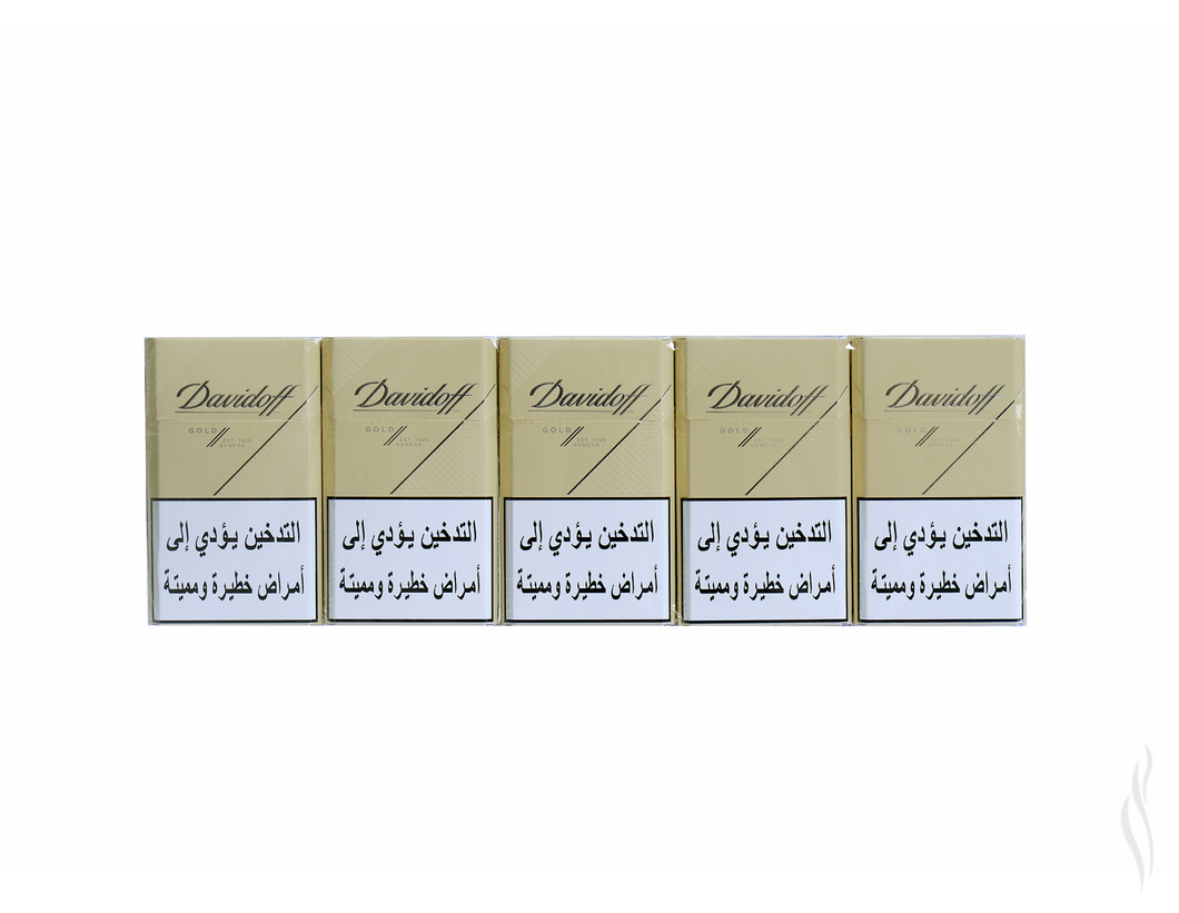 davidoff gold cigarettes Davidoff Mini Cigarettes Gold Pack