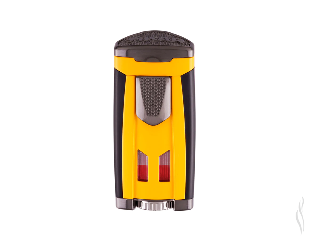 Xikar Hp3 Triple Jet Flame Lighter - Burnt Yellow