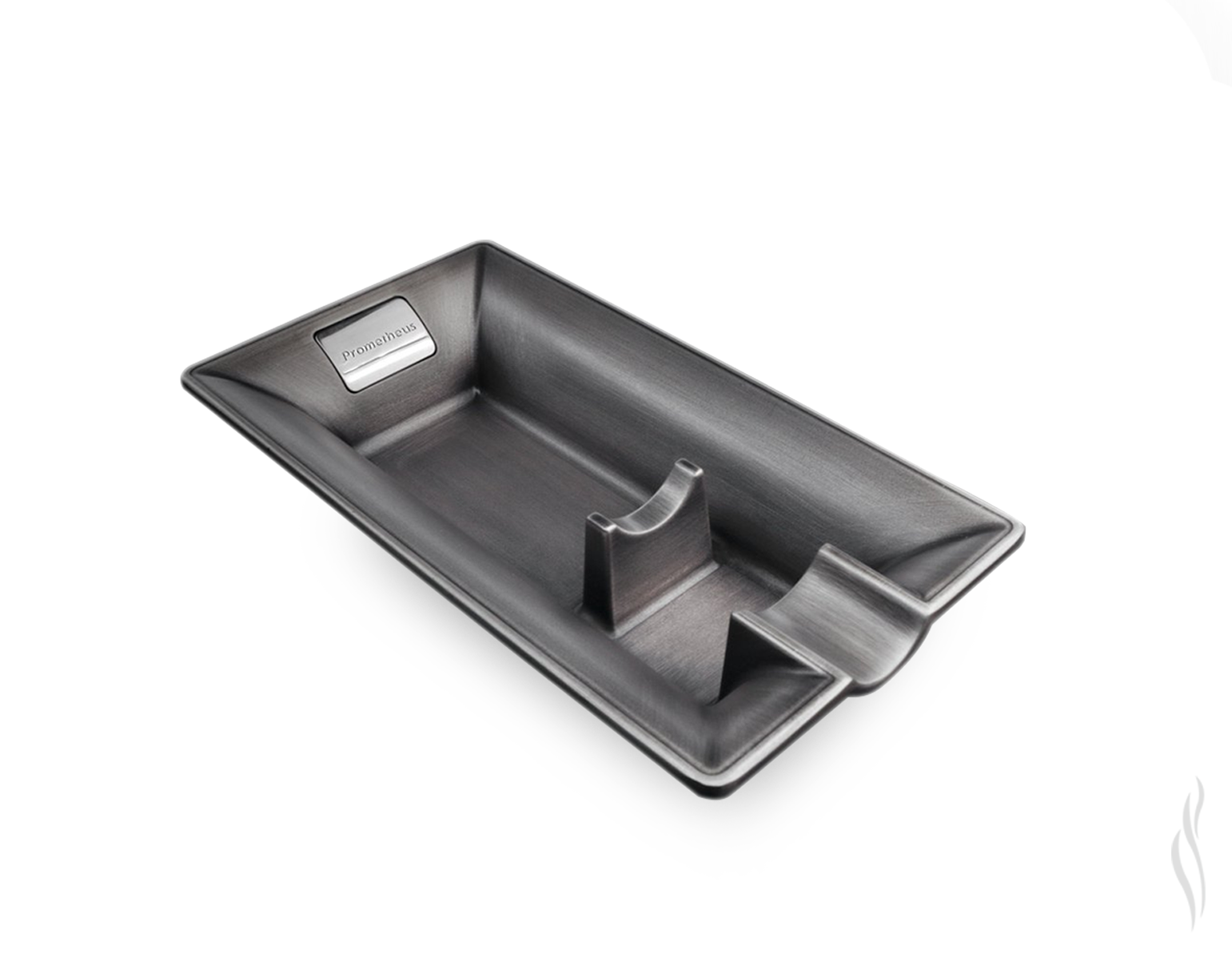 Prometheus Metal Ashtray Anitique Chrome – Akiki's Cigars